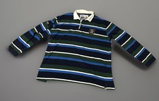 Cotton Traders Rugby Shirt Men's Striped Cotton Long Sleeve England Xl Jersey