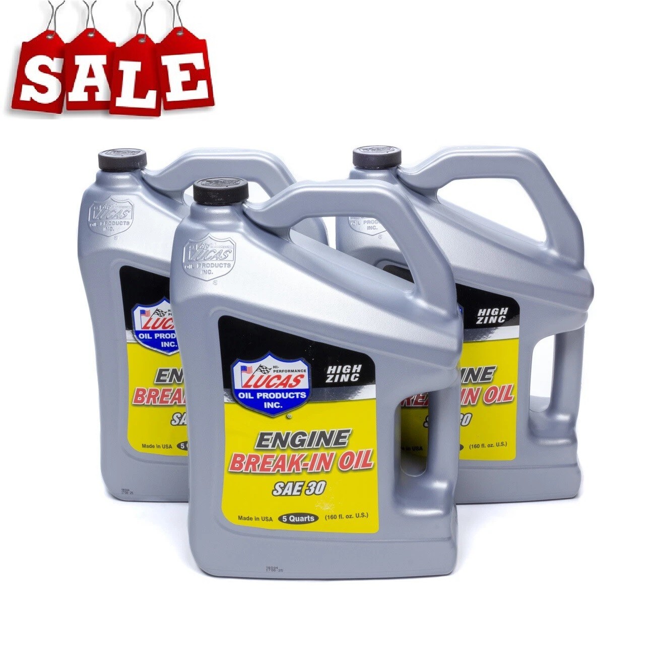 - High Zinc Engine Break-in Sae 30w Conventional 5 Qt