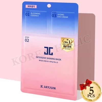 JAYJUN Intensive Shining Mask 5EA Soothing Mask Brightening Korean Cosmetics NEW
