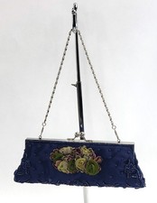 Elegant 3D Floral Sequined  Beaded Evening Bag 78,79,80