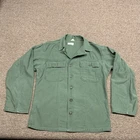 Vintage Vietnam U.S. Military Army OG-107 Type 1 Shirt Size Small