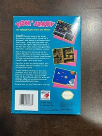 Tom & Jerry Nintendo NES Complete CIB - Box Excellent!