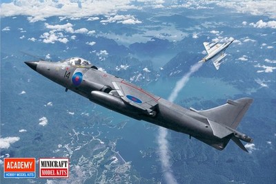 Academy 12657 British Aerospace Sea Harrier FRS.1 1/144 Scale Plastic Model Kit