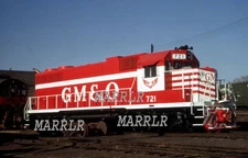 RR Print-GM&O GULF MOBILE & OHIO 721 on Siding