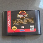 SEGA Jurassic Park Rampage Edition Sega Genesis Game Cartridge MA-13