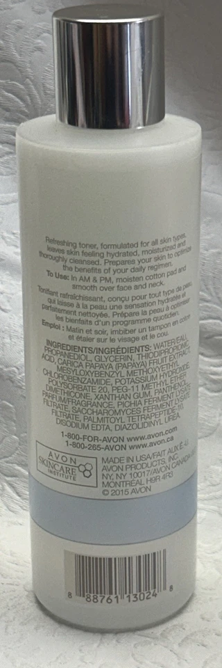 AVON Anew Clean Revitalizing Toner 6.7 Fl. Oz. Moisturizing NEW SEALED - Image 2 of 3