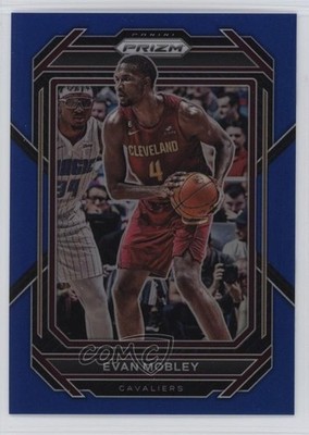 2022-23 Panini Prizm Blue Prizm /199 Evan Mobley #81 1s2h