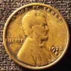 1928-S Lincoln Wheat Cent Penny! Better Date
