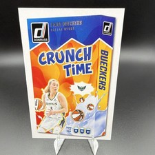 2025 Panini Donruss WNBA Paige Bueckers Crunch Time Rookie #19 Dallas Wings