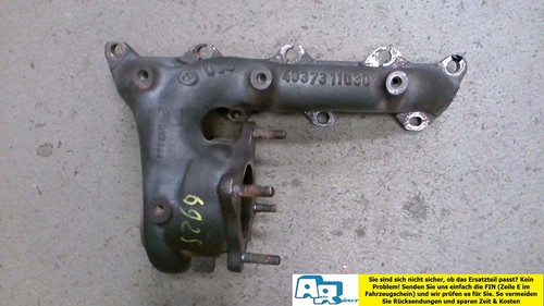 Auspuffkrümmer 4937311030 Audi A3 1.4 Tfsi S tronic Bj 2009 8P 2692940