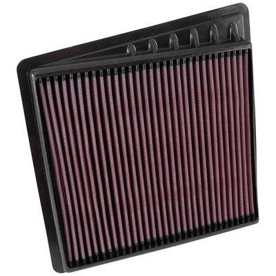 K&N 33-5058 High Flow Performance Air Filter for 2016-23 Nissan Titan XD 5.6L V8