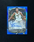 2025-26 Topps Bowman Chrome Auto Trey Kaufman Renn 1st Blue #CPA-TK 2/150 HF34