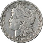 1903-O Morgan Silver Dollar F Details Key Date - Scratches