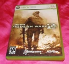 🎮 XBOX 360 CALL OF DUTY MODERN WARFARE 2 REPLACEMENT CASE & MANUAL NO GAME DISC