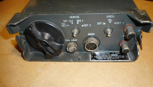 vintage Korean War C-434/GRC Remote Control Field Phone Radio C434