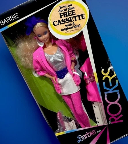 1985 Barbie and The Rockers #1140 w Cassette NRFB ⭐️🎸