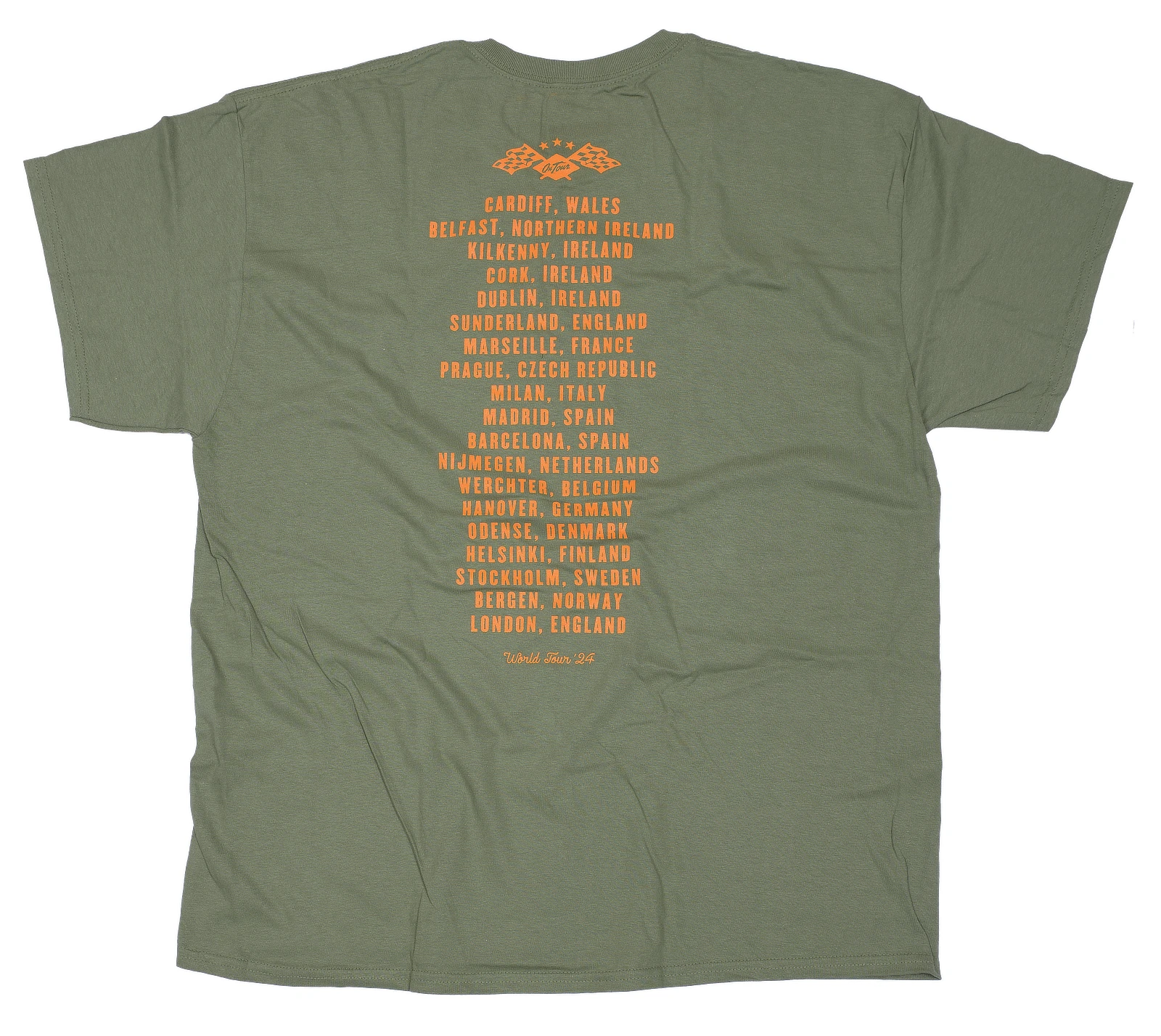 Bruce Springsteen Ex Double Sided T-Shirt