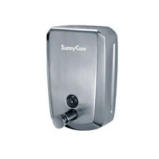 SunnyCare #S800 Stainless Steel Wall-mounted Manual Soap Dispenser Volume:800ml