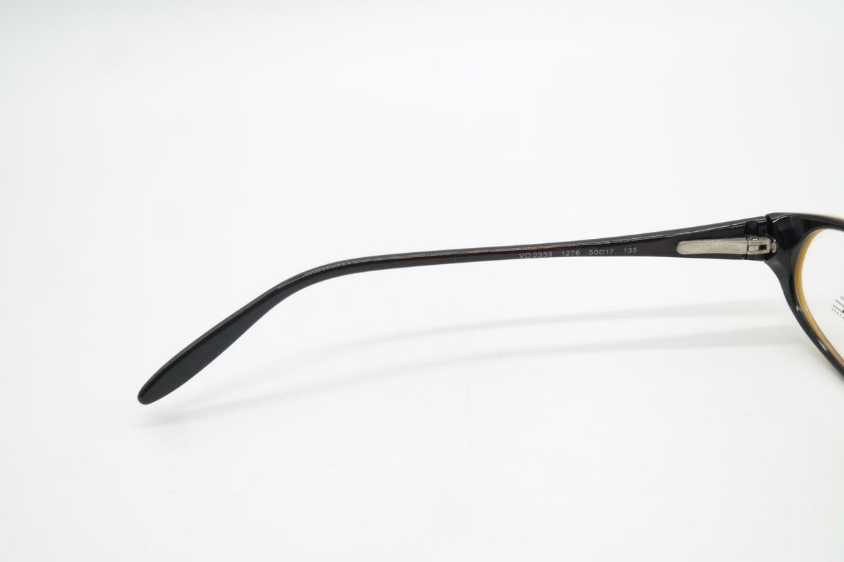 Monture De Lunettes Vogue VO 2339 - Forme Carrée Marron/noir/argent - Acétate Et Métal - Neuf Sans étiquette