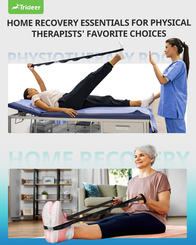 Stretching Strap Yoga Strap Physical Therapy for Home Workout, Exercise, Pilates - Picture 7 of 12