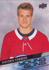 2020-21 Upper Deck #714 Hayden Verbeek