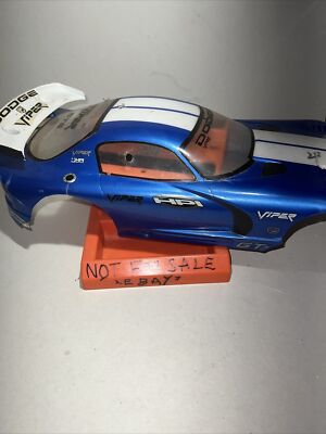 HPI Racing 7094 DODGE VIPER LE MANS 1/10 BODY For RC Car (8 in
