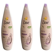 Dove Relaxing with Jasmine & Coconut Milk Body Wash - 15.2 oz 450 ml 3 Pack