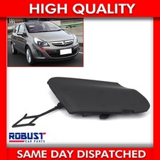 FRONT BUMPER TOWING EYE COVER PRIMED FOR VAUXHALL / CORSA D 1405100 (2011-2014)