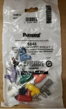 POMONA 6545 Banana Plug, variety pack Red, blue, orange, yellow, black + 1825 