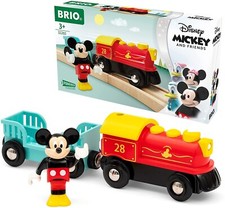 Brio Mickey Mouse Battery Train Wooden Railway Collection - BRAND NEW