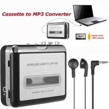 Tape to PC USB Cassette + MP3 Converter Capture Digital Audio Music Player
