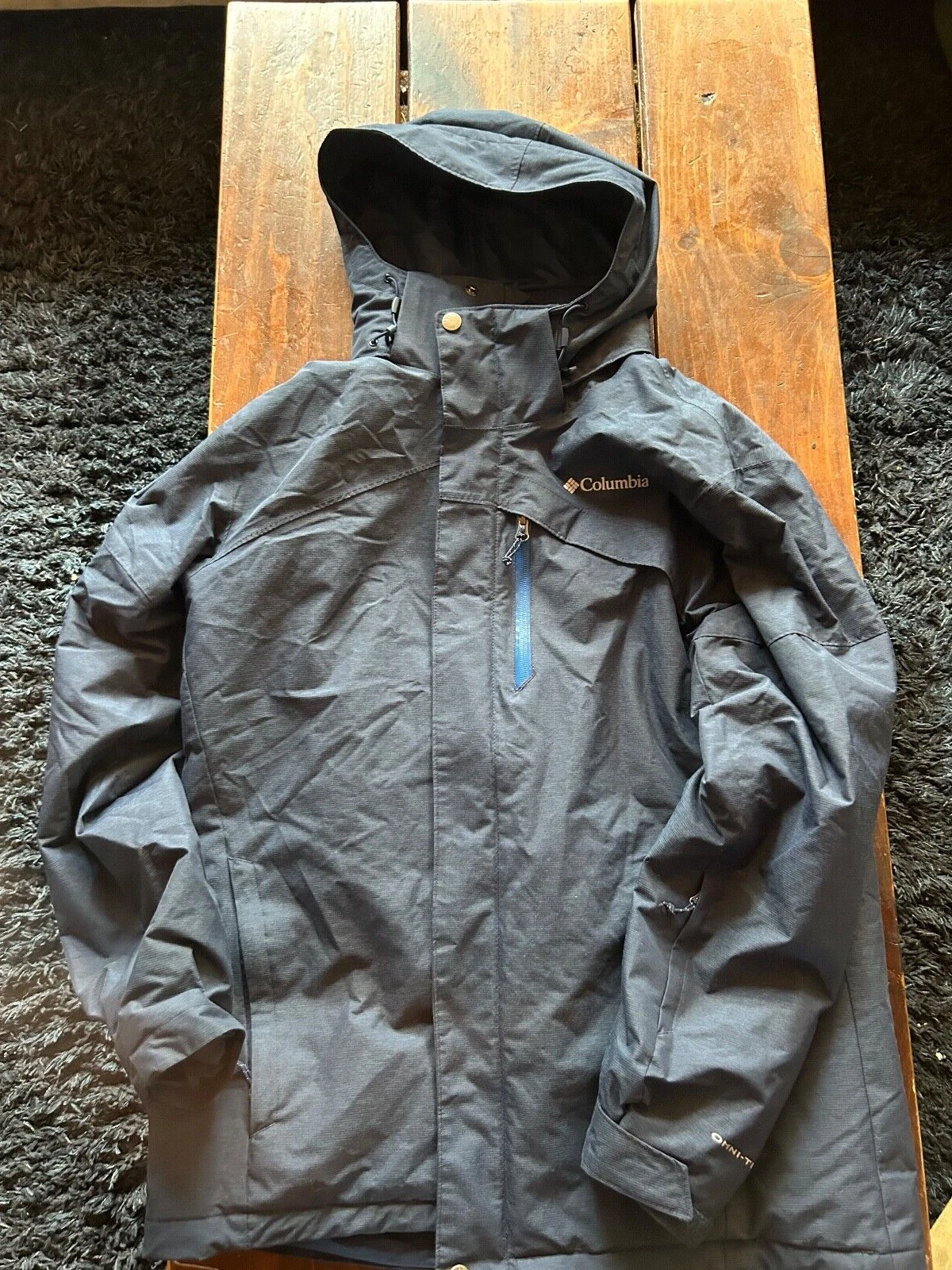 Columbia Mens Snow Jacket (Blue)