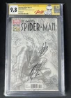 Amazing Spider-Man #1 75 Years Sketch Variant Signed by Stan Lee Alex Ross 9.8
