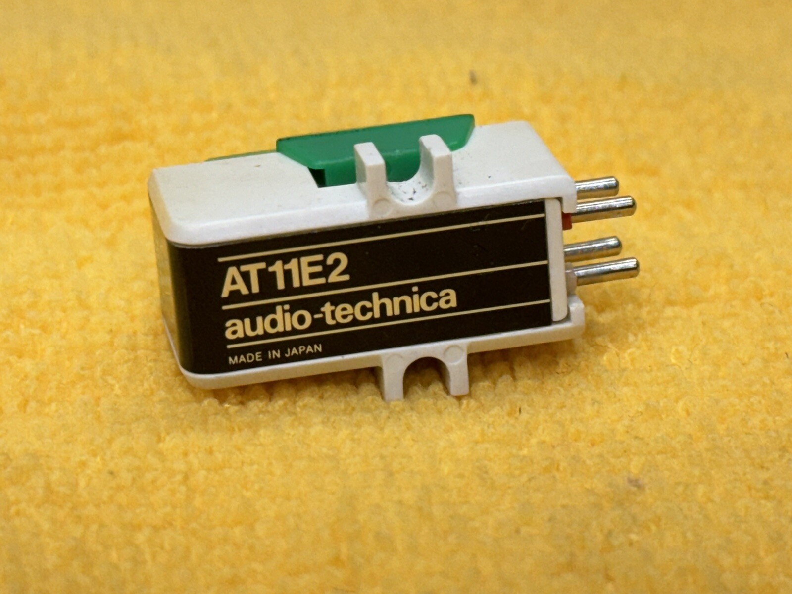 AUDIO TECHNICA AT11E2 CARTRIDGE W/ AUDIO TECHNICA STYLUS ORIGINAL WORKS GREAT