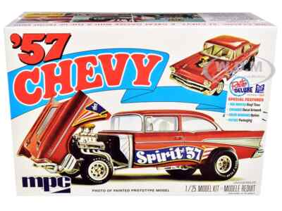 #ad #ad SKILL 2 MODEL KIT 1957 CHEVROLET GASSER FLIP NOSE quot;SPIRIT OF 57quot; 1 25 MPC MPC904 $28.97
