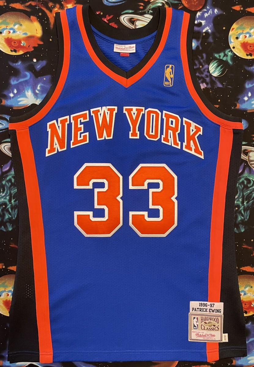 Authentic Mitchell & Ness 1996-97 NBA New York Knicks