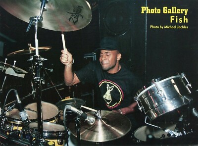 1991 Print Magazine Pic of Philip Fish Fisher of Fishbone