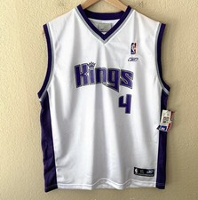 Vintage NBA Sacramento Kings Chris Webber Reebok Basketball Jersey Size Youth XL