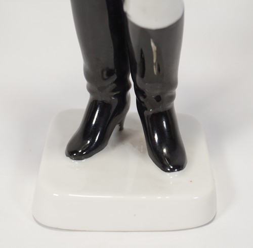 Vintage Hollohaza Hungary Porzellan Figur Dame in traditioneller Tracht ca. 30cm - Bild 4 von 10
