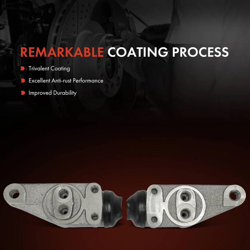 2 piezas cilindros de rueda de freno delanteros para Chevrolet B60 1980-1982 C70 GMC B6000 Foto 3 de 4