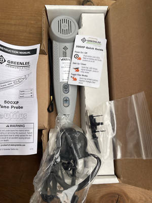 NEW GREENLEE 500XP TONE PROBE PHONE DATA TOOL 01085 QTY AVAILABLE