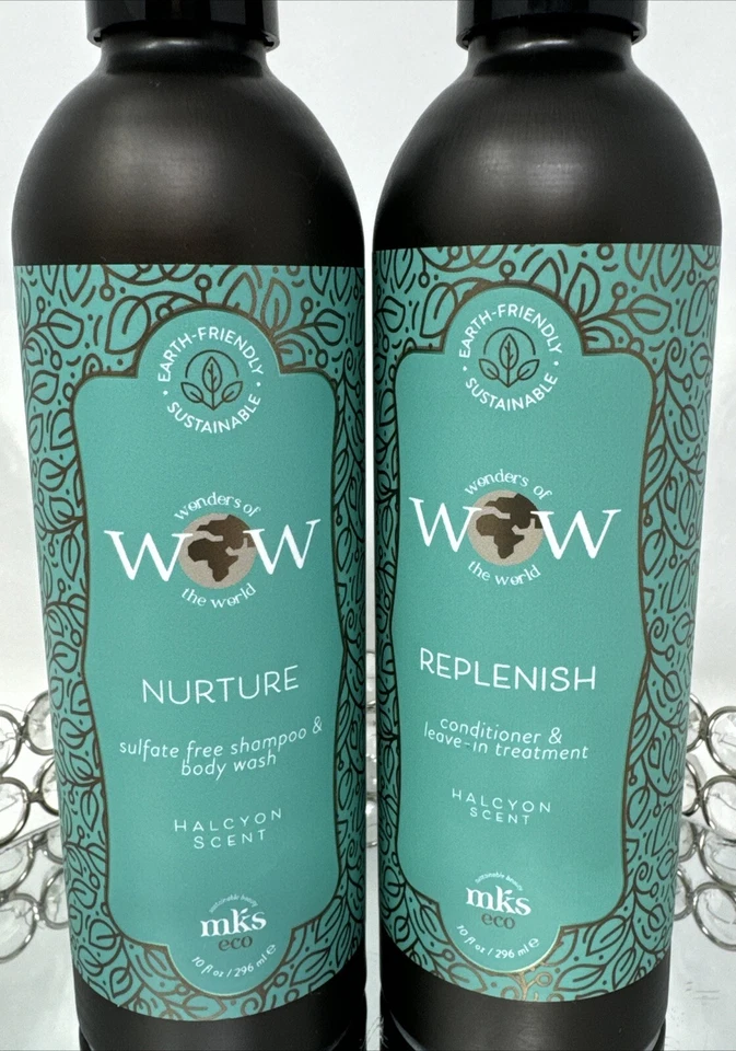 Earthly Body MKS eco WOW Nurture Sulfate Free Shampoo & Body Wash & Conditioner - Image 2 of 3