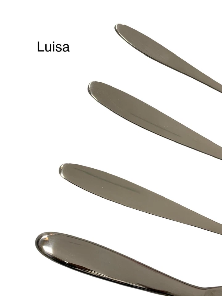 LAGOSTINA SET 24 POSATE LUISA forchetta ,cucchiaio, coltello ,cucchiaino inox - Immagine 4 di 4
