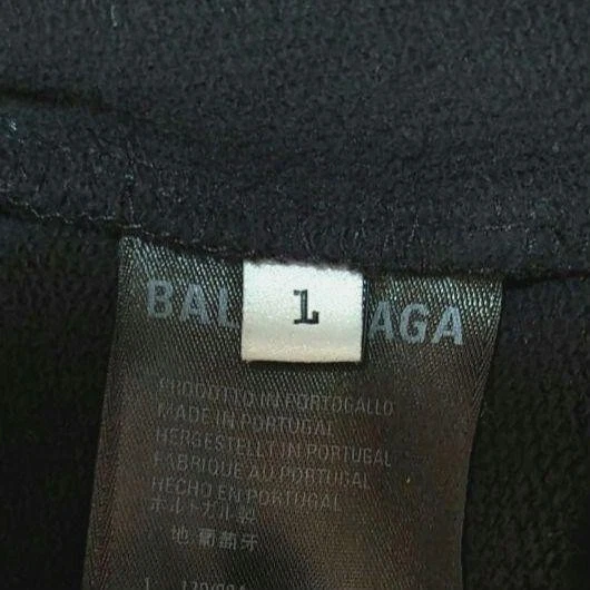 Felpa con cappuccio BALENCIAGA TOKYO nera taglia L