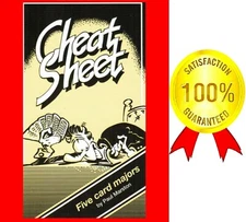 PAUL MARSTON CONTRACT BRIDGE CHEAT SHEET STANDARD 15-17 1NT EXPERT AT YOUR ELBOW