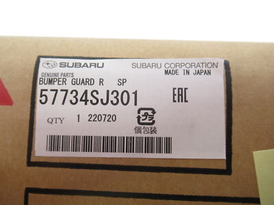 Genuine OEM Subaru 57734SJ301 Rear Bumper Valance 2019-2021 Forester