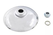 Chrome Hub Cap Kit fits Harley Davidson 45-0863