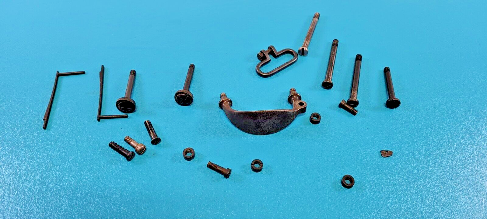 Antique Original Springfield 1873 Trapdoor Rifle Parts Swivel Screws