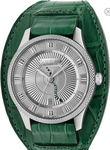 gucci alligator watch strap