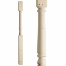 Cheshire Colonial Stair Post Spigot Newel 1500mm Newel Pine Oak Full or Half